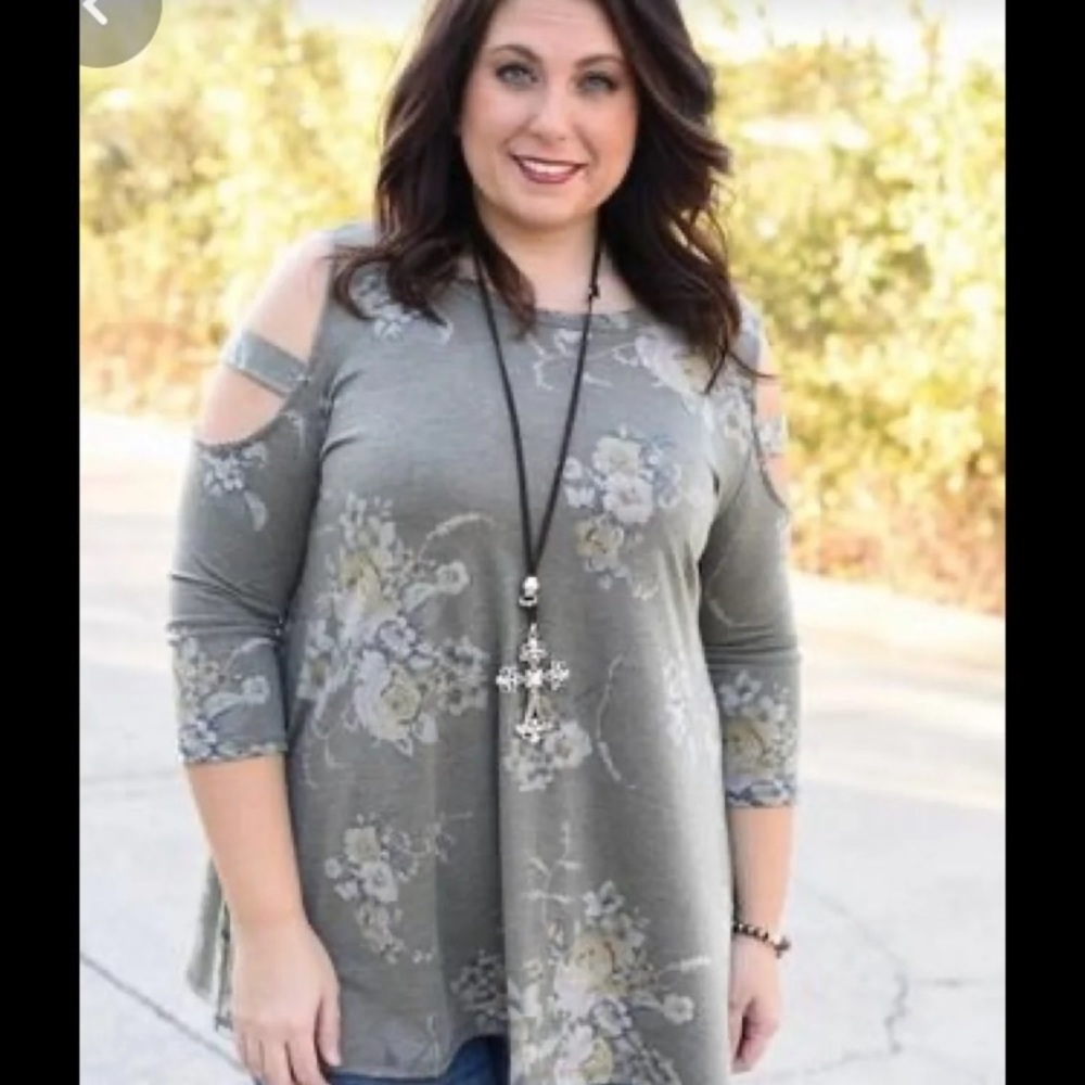 Cold-Shoulder Top